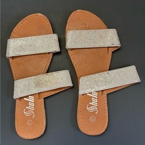TRENDY Sparkly Sandals
